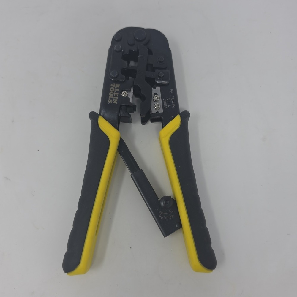 Klein Tools VDV226-011 Ratcheting Pass-Thru Modular Crimper Strippers VERY GOOD
